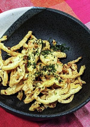 糖質オフ♡カレーチーズの油揚げスナック-レシピのメイン写真
