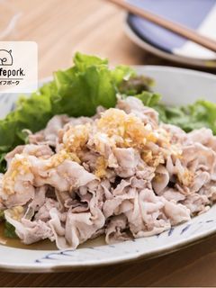 レンジで簡単美味しい豚冷しゃぶのネギだれ-レシピのメイン写真