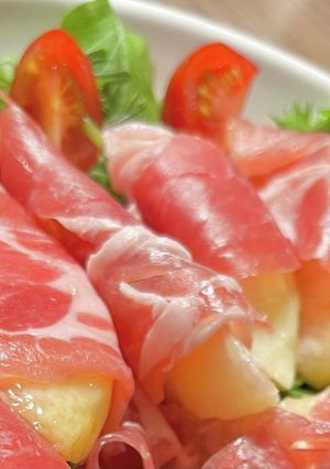 桃と生ハムのサラダ｜おもてなしにも◎-レシピのメイン写真