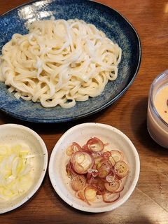 ピーナッツバターつけうどん-レシピのメイン写真