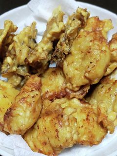 舞茸で柔らか、鶏むね肉のとり天-レシピのメイン写真