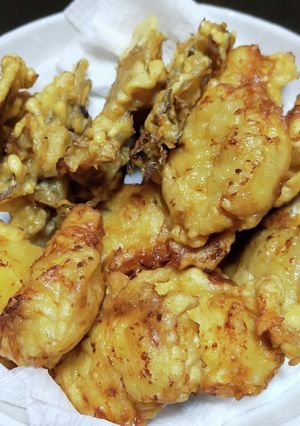 舞茸で柔らか、鶏むね肉のとり天-レシピのメイン写真