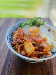 納豆とキムチと長芋のネバトロ丼。-レシピのメイン写真