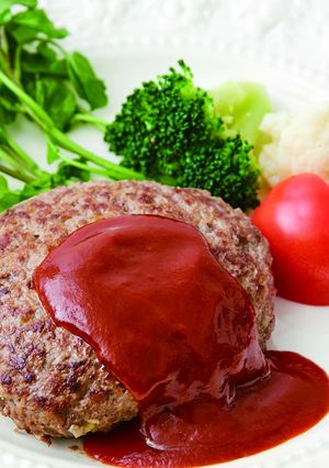 レバー入りなんてわからない!ハンバーグ-レシピのメイン写真