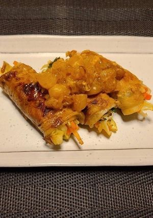キャベツの肉巻き～みかんソース～-レシピのメイン写真