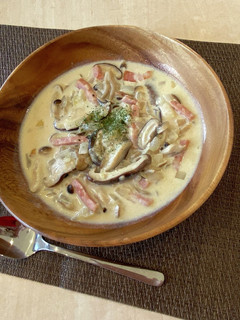 管理栄養士*しいたけのクリーム煮-レシピのメイン写真