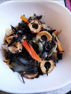 ひじき煮。玉ねぎ入り。-レシピのメイン写真
