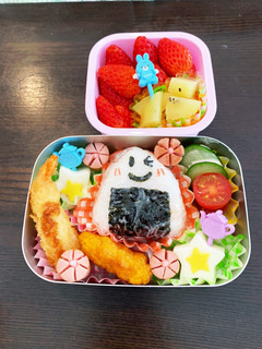 ウィンクおにぎり☆幼稚園用☆年少3歳-レシピのメイン写真