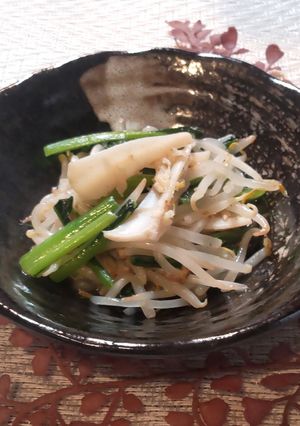 鶏軟骨と青菜もやし炒め-レシピのメイン写真