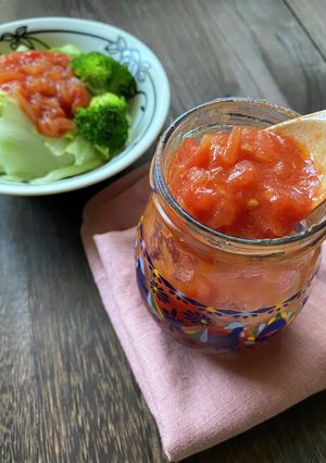 余ったトマト缶で！トマトドレッシング♪-レシピのメイン写真
