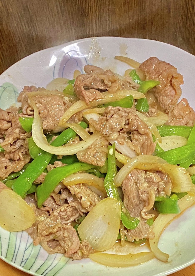 簡単・牛肉とピーマンのサッと炒め-レシピのメイン写真