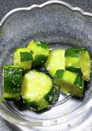 ごま香る居酒屋風きゅうり漬け-レシピのメイン写真
