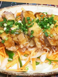 ♡あんかけ中華豚カツ♡チャリハイピン♡-レシピのメイン写真