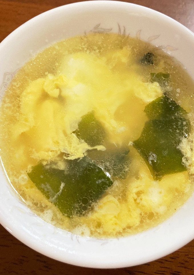 玉子とワカメの中華スープ-レシピのメイン写真