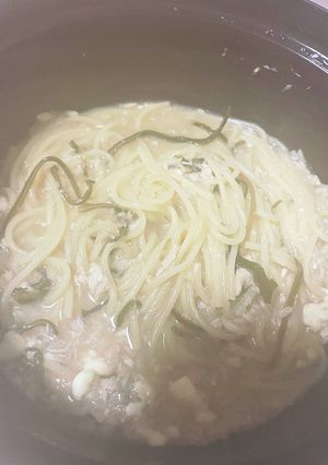 ツナマヨ塩昆布パスタ-レシピのメイン写真
