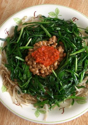 つるんと美味しい☆にら納豆-レシピのメイン写真