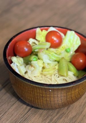 春野菜ぶっかけそうめん-レシピのメイン写真
