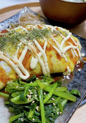 レンチンとんぺい焼き-レシピのメイン写真