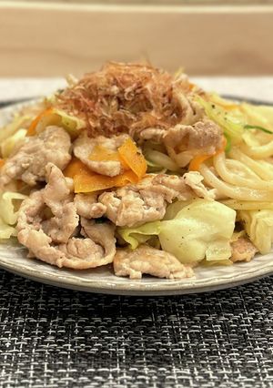 簡単★だし香る焼きうどん-レシピのメイン写真