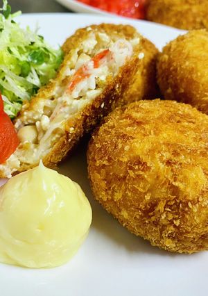 豆腐のヘルシー・クリーミーコロッケ-レシピのメイン写真