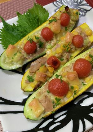 わくわく♪ズッキーニ焼き-レシピのメイン写真