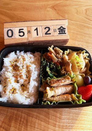 2023.5/12 高校生男子お弁当-レシピのメイン写真