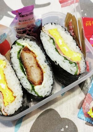 高1!男子弁当!おにぎらずBLT 21-レシピのメイン写真