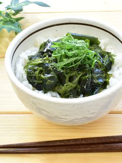 わかめかぶ丼-レシピのメイン写真