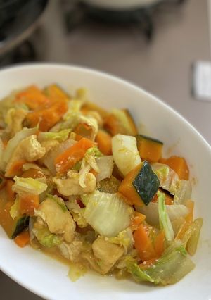 なんでもお野菜辛味噌炒め◎-レシピのメイン写真