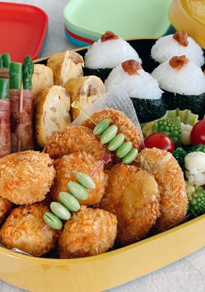 ソフトチキンとフライでタコスでお弁当-レシピのメイン写真