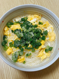 卵中華にゅうめん-レシピのメイン写真