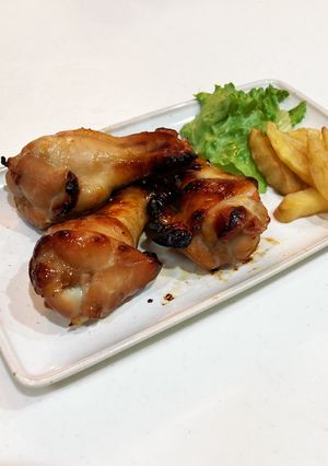 ハニーマスタードチキン-レシピのメイン写真