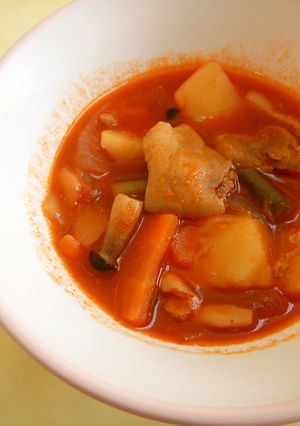 チキンのトマト煮☆給食メニュー-レシピのメイン写真