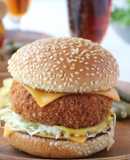 シーフードグラタンコロッケバーガー