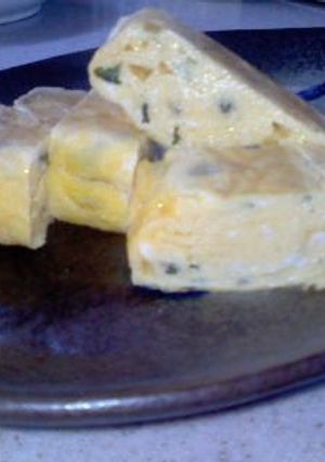 バジル入り卵焼き-レシピのメイン写真