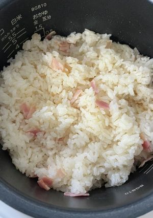 炊飯器　バターライス-レシピのメイン写真
