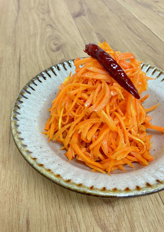 にんじんラペ風炒め-レシピのメイン写真