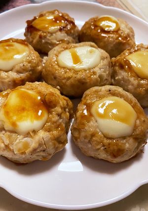 さけるチーズでとりつくね!-レシピのメイン写真