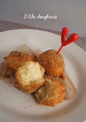 ホットケーキミックスでお豆腐ドーナツ-レシピのメイン写真