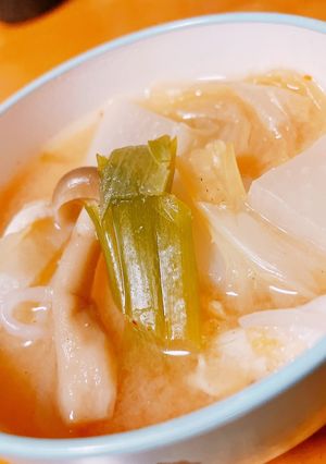 ダイエット味噌汁-レシピのメイン写真