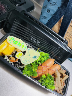 高校男子弁当 スヌーピー-レシピのメイン写真