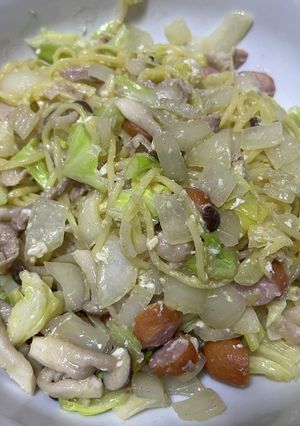 ぺぺ風☆塩焼きそば卵和え-レシピのメイン写真