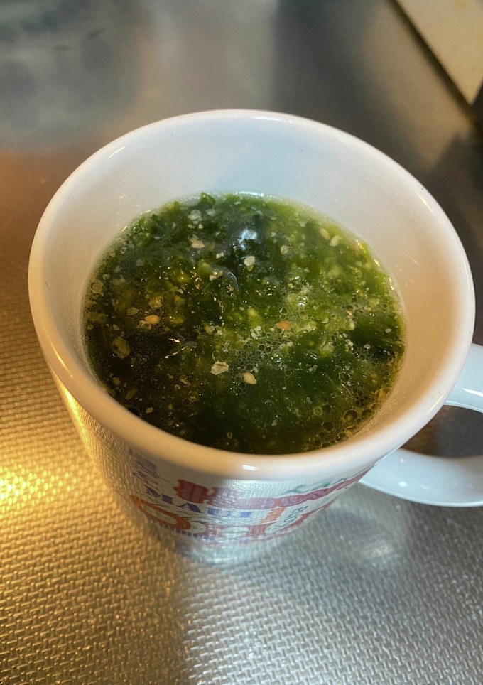 鳥ささみのあおさ汁-レシピのメイン写真