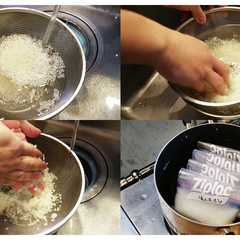 A picture of まるで高級米に！一番美味しいお米の研ぎ方.