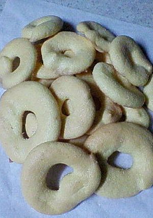 油分なしが嬉しい！サクフワ焼きドーナツ☆-レシピのメイン写真