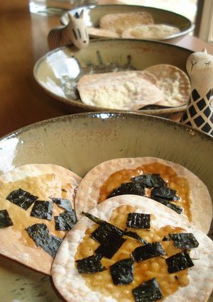 餃子の皮のおせんべい-レシピのメイン写真
