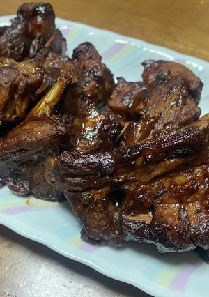 俺流！BBQスペアリブのオーブン焼き-レシピのメイン写真