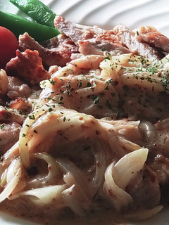 豚肉のクリームマスタードソース★フレンチ-レシピのメイン写真