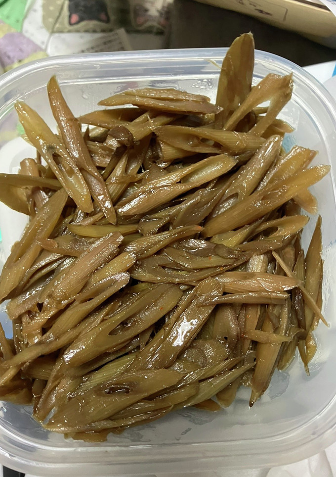 蕗のとう（茎）の炒め物-レシピのメイン写真
