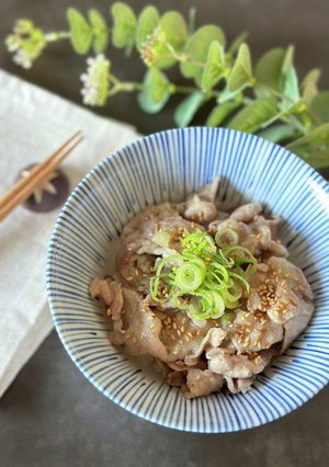 【ネギ塩豚丼】10分でパパっと!-レシピのメイン写真
